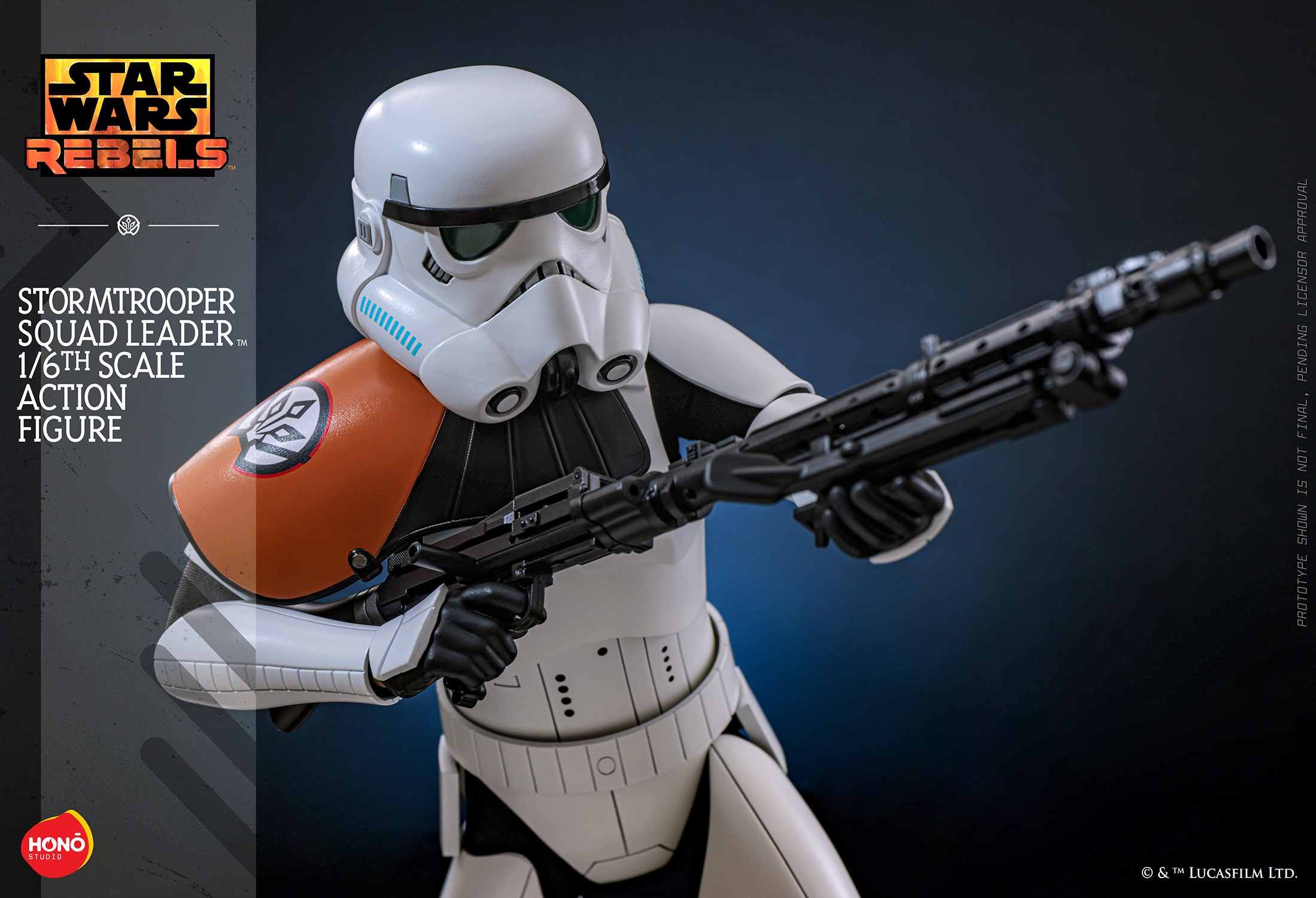 Star Wars Stormtrooper Squad Leader™ Action Figure  (Prototype Shown) View 13