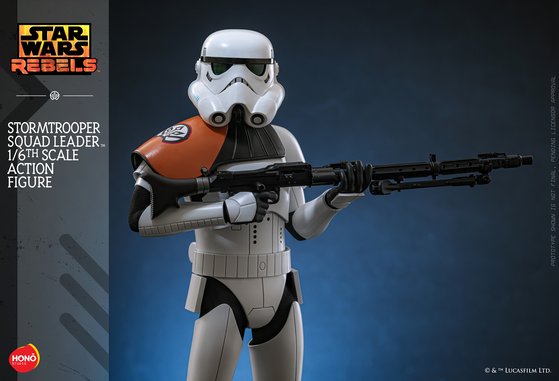 Star Wars Stormtrooper Squad Leader™ Action Figure  (Prototype Shown) View 14
