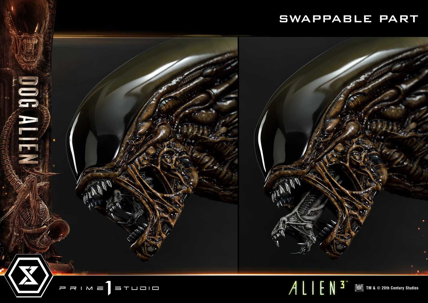 Alien Dog Alien 1:3 Scale Statue  (Prototype Shown) View 6