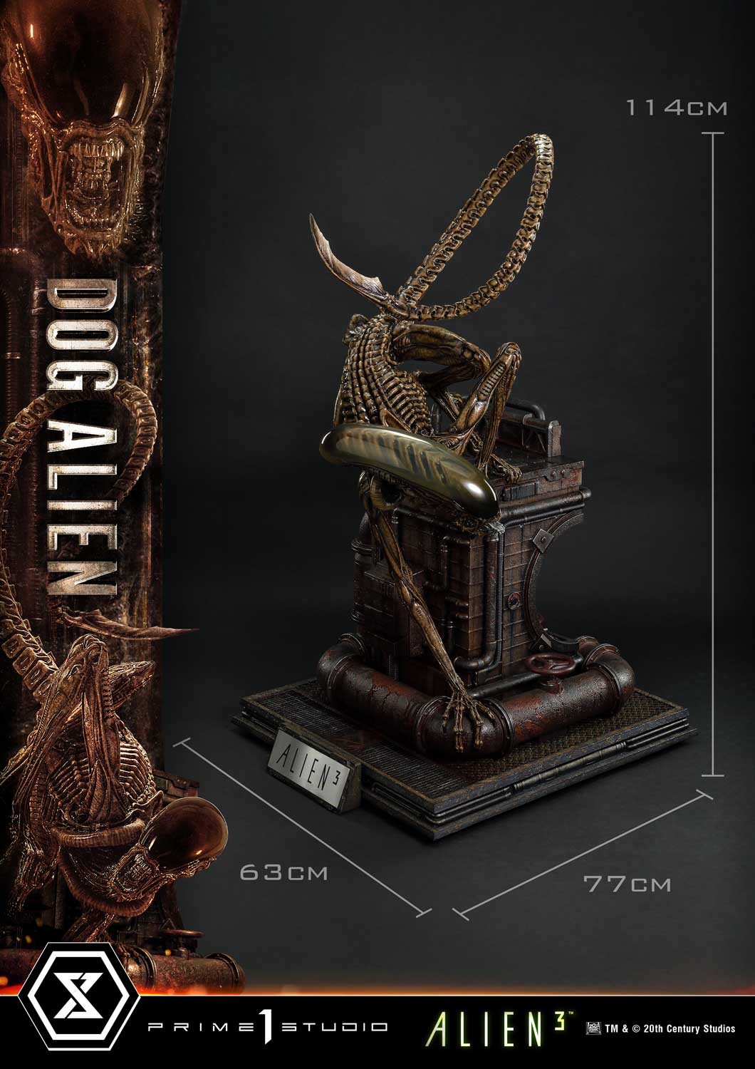 Alien Dog Alien 1:3 Scale Statue  (Prototype Shown) View 8