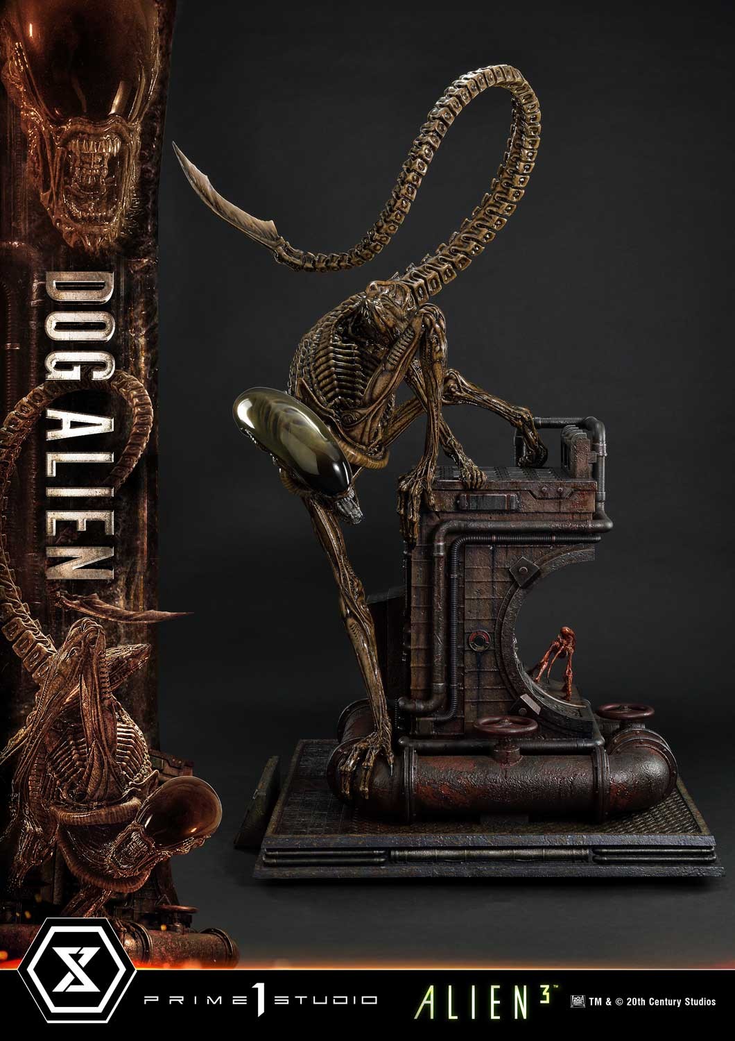 Alien Dog Alien 1:3 Scale Statue  (Prototype Shown) View 11