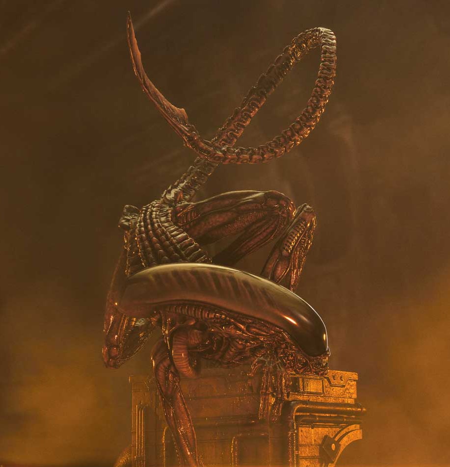 Alien Dog Alien (Deluxe Version) 1:3 Scale Statue  (Prototype Shown) View 1