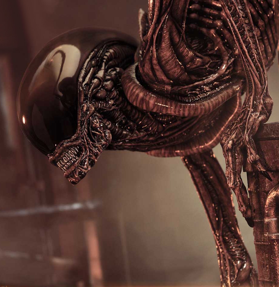 Alien Dog Alien (Deluxe Version) 1:3 Scale Statue  (Prototype Shown) View 5