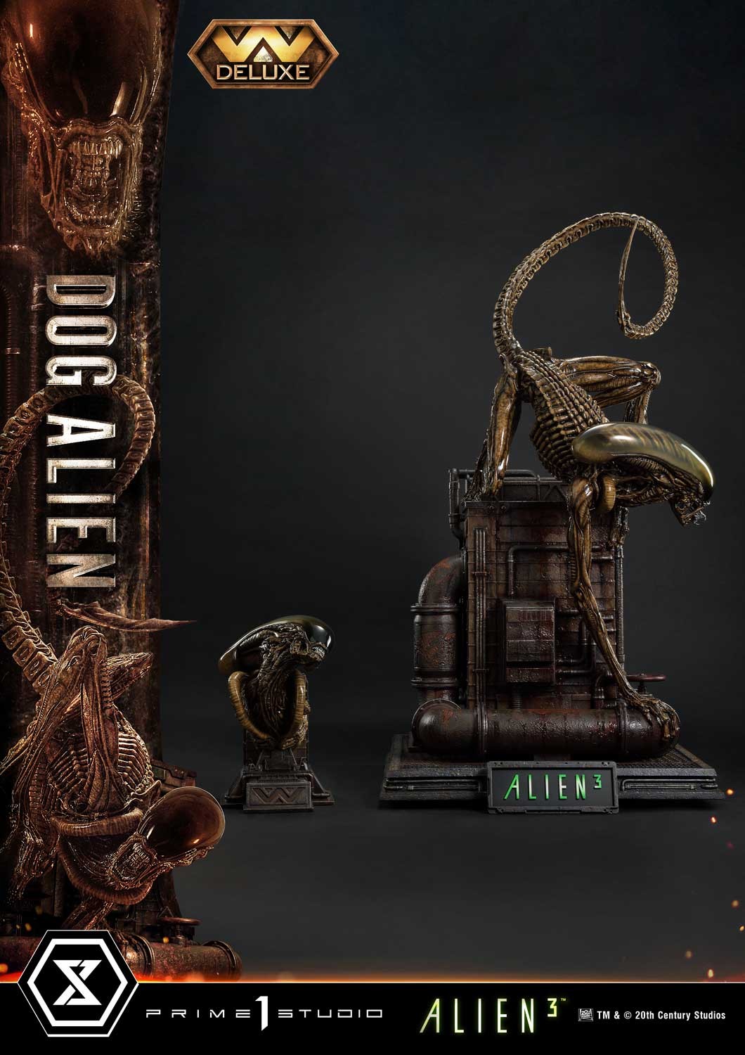 Alien Dog Alien (Deluxe Version) 1:3 Scale Statue  (Prototype Shown) View 7