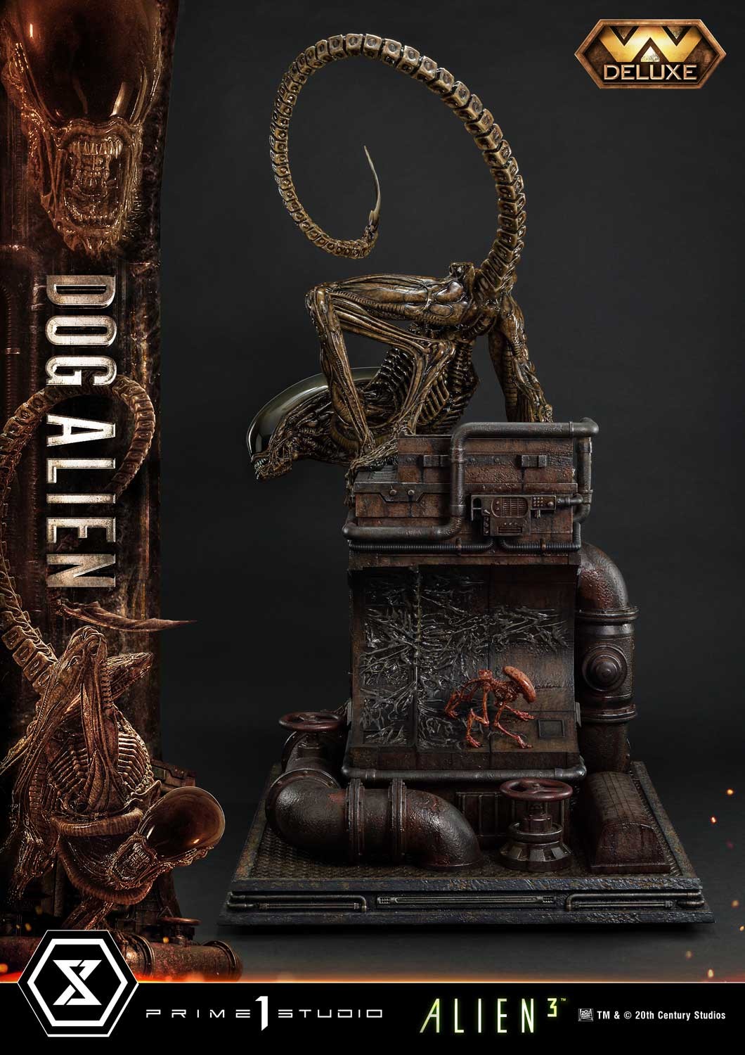 Alien Dog Alien (Deluxe Version) 1:3 Scale Statue  (Prototype Shown) View 8