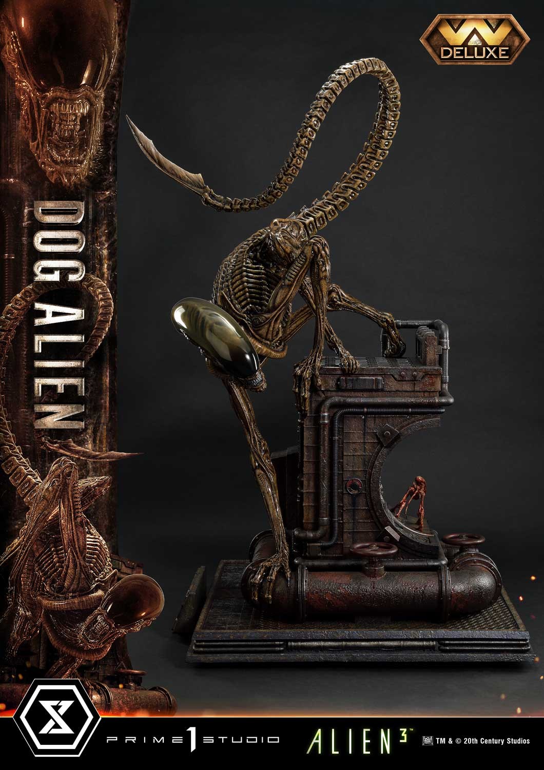 Alien Dog Alien (Deluxe Version) 1:3 Scale Statue  (Prototype Shown) View 9