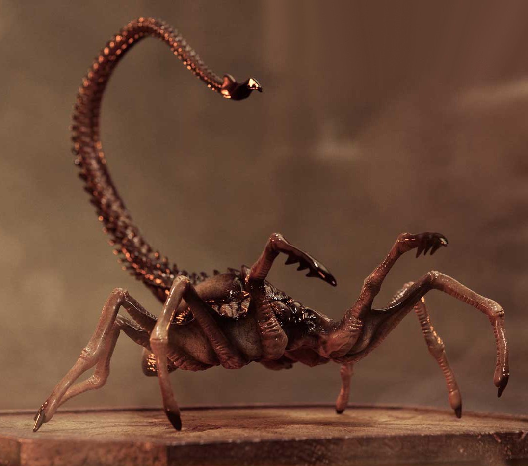 Alien Dog Alien (Deluxe Bonus Version) 1:3 Scale Statue  (Prototype Shown) View 5
