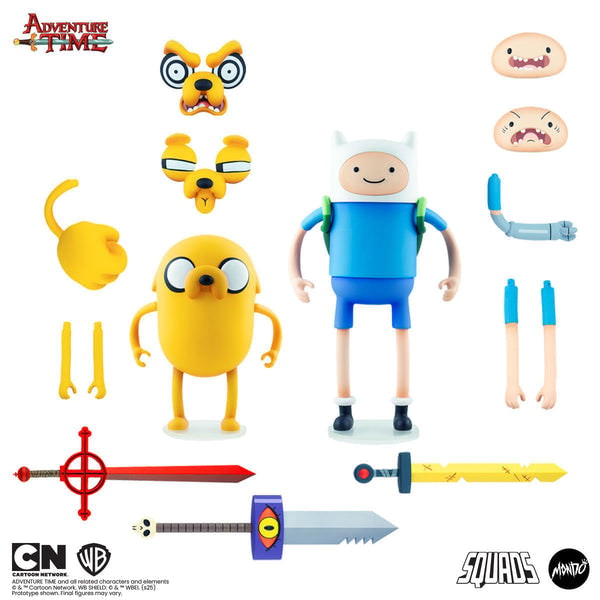 Adventure Time Jake and Finn PVC Figure  (Prototype Shown) View 18