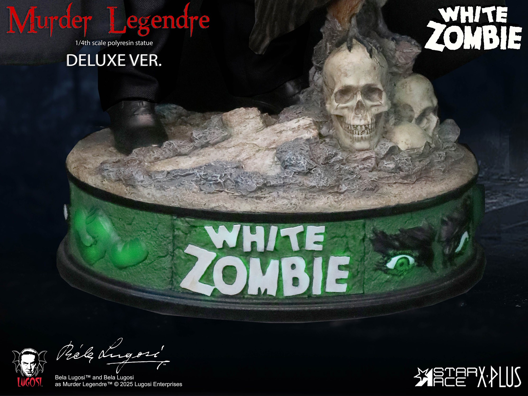 White Zombie Murder Legendre Deluxe Statues  (Prototype Shown) View 6
