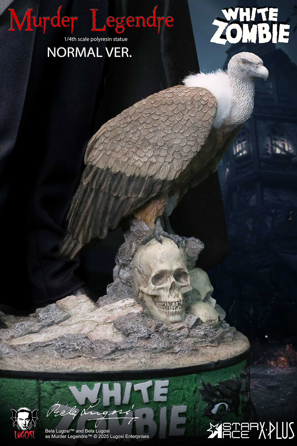 White Zombie Murder Legendre Deluxe Statues  (Prototype Shown) View 9