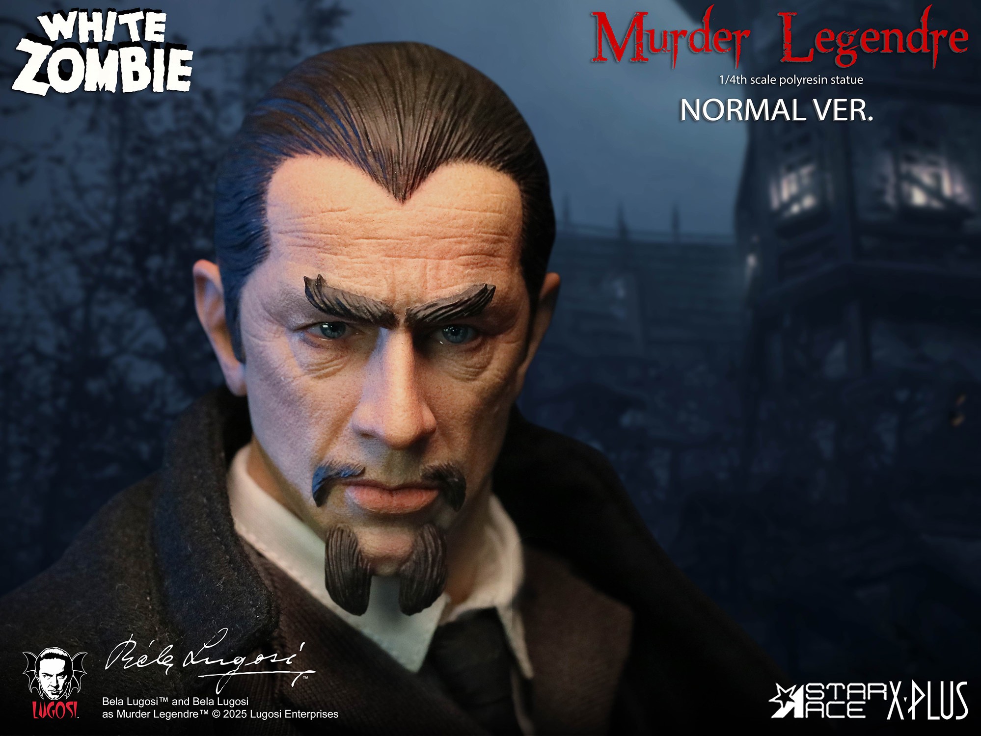 White Zombie Murder Legendre Deluxe Statues  (Prototype Shown) View 17