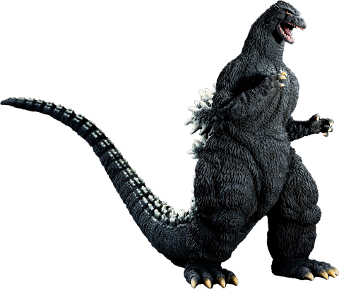 ビッグゴジラ ブラック 1991 レア Godzilla (1991) Collectible Figure by Bandai | Sideshow