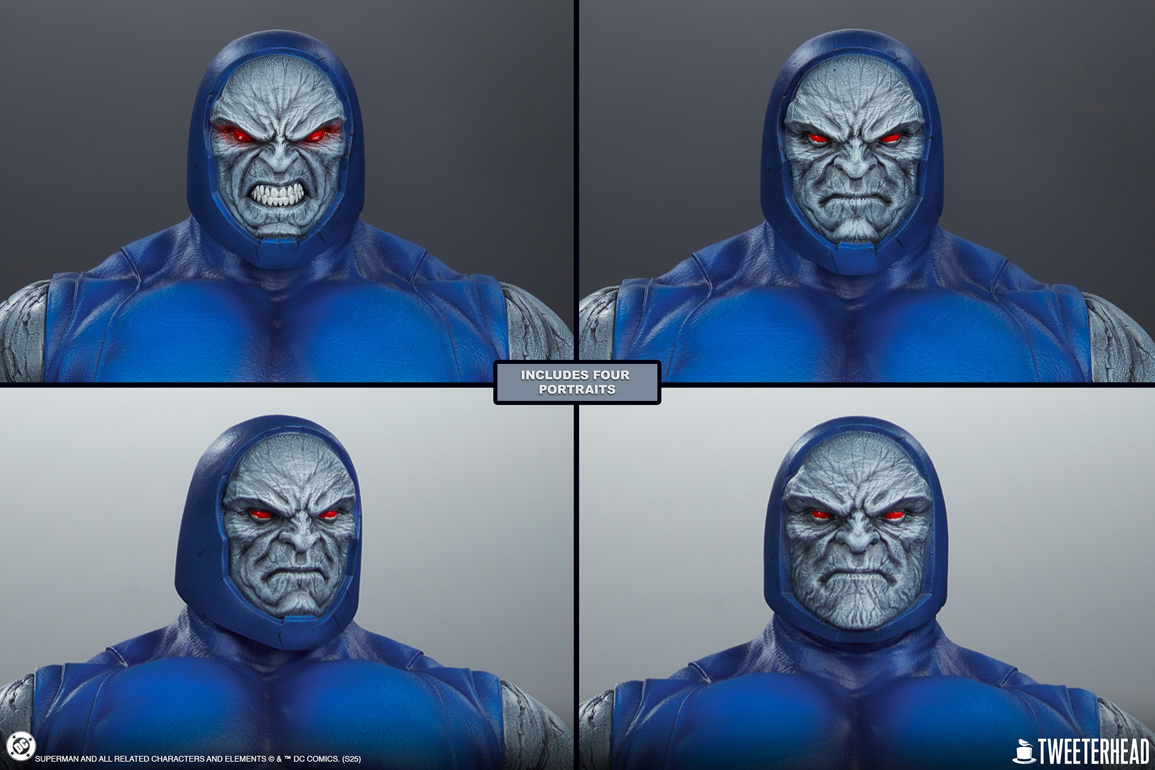 DC Comics Darkseid Sixth Scale Maquette  (Prototype Shown) View 18