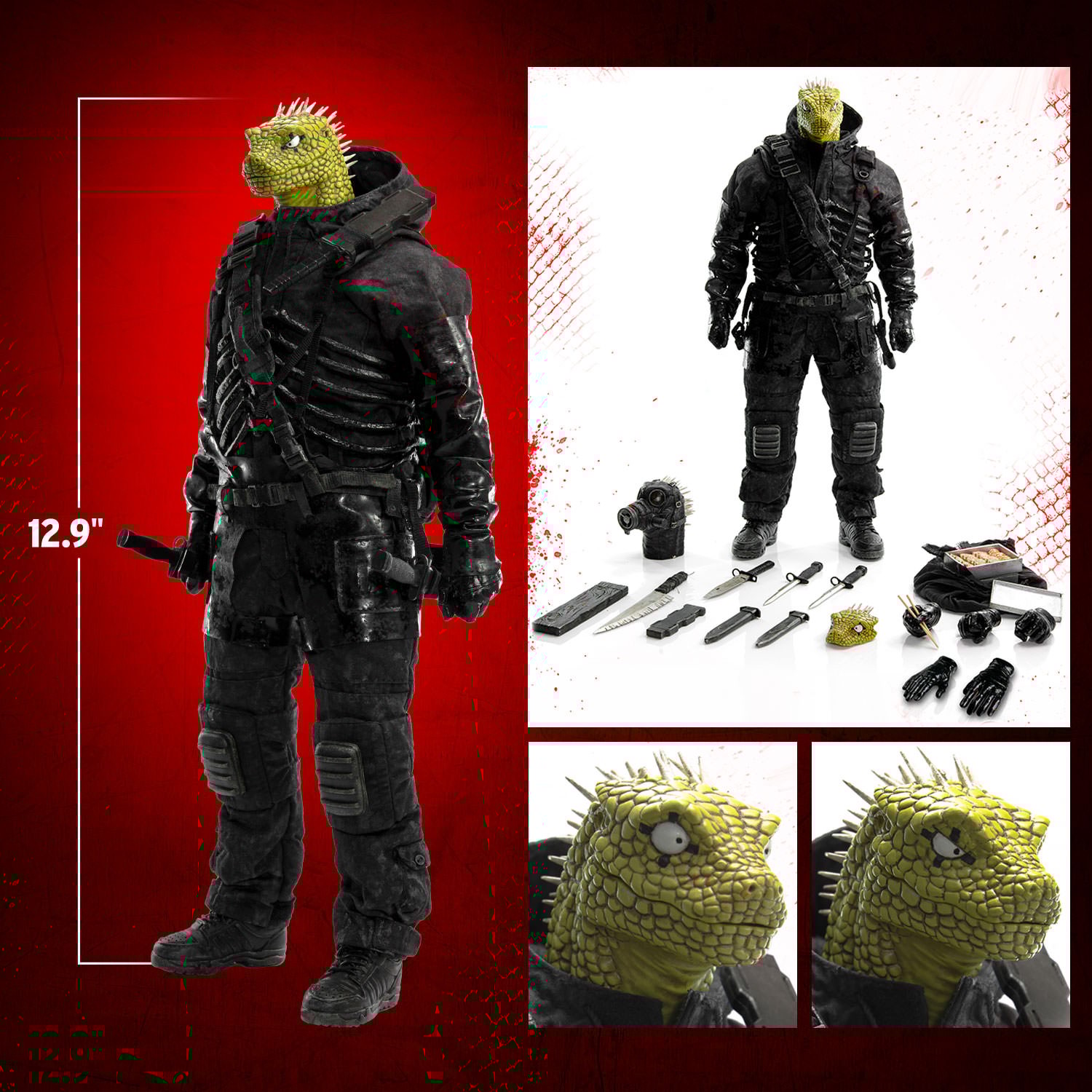 Caiman Sixth Scale Figure by Threezero | Sideshow Collectibles