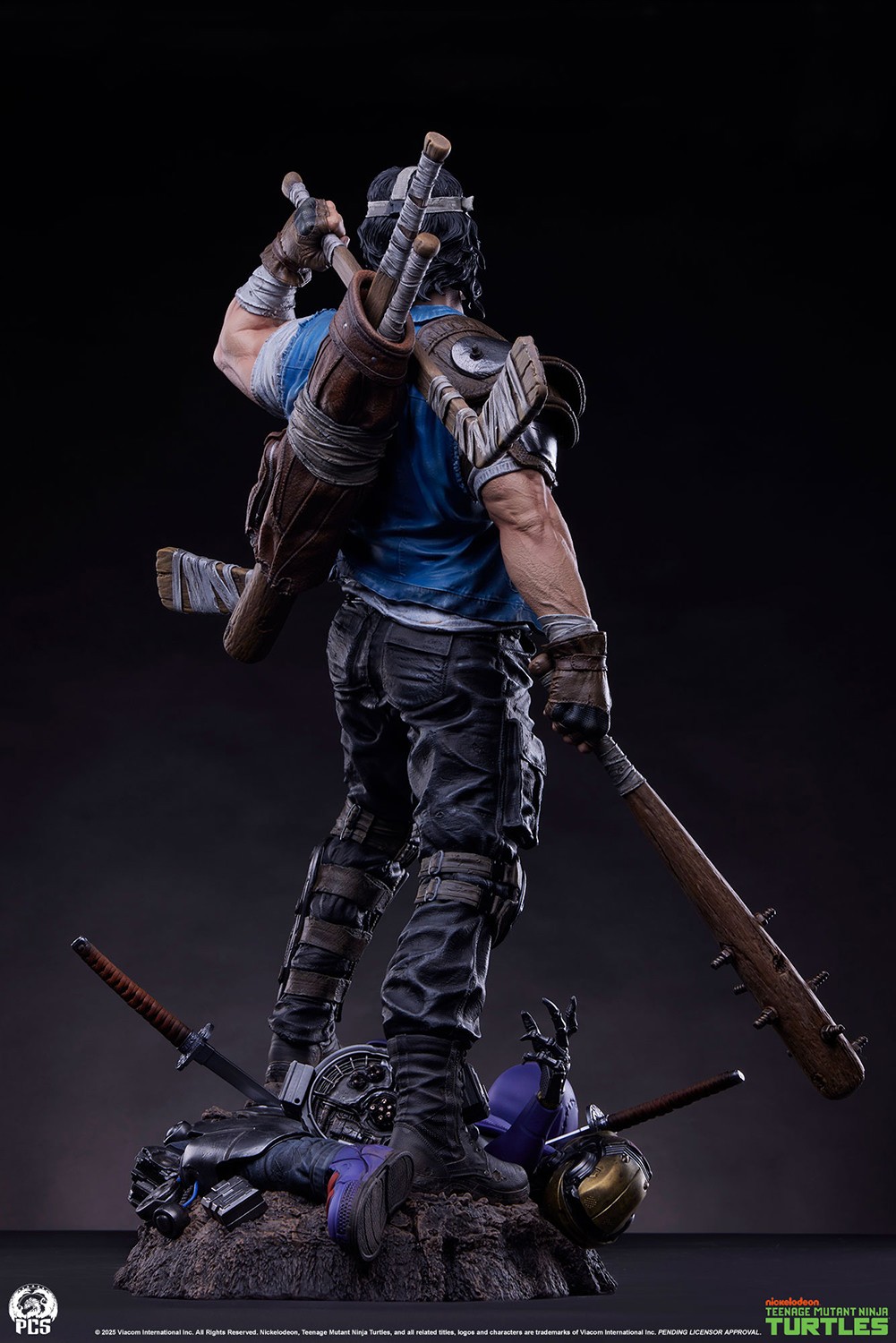 Teenage Mutant Ninja Turtles Casey Jones 1:3 Scale Statue  (Prototype Shown) View 9