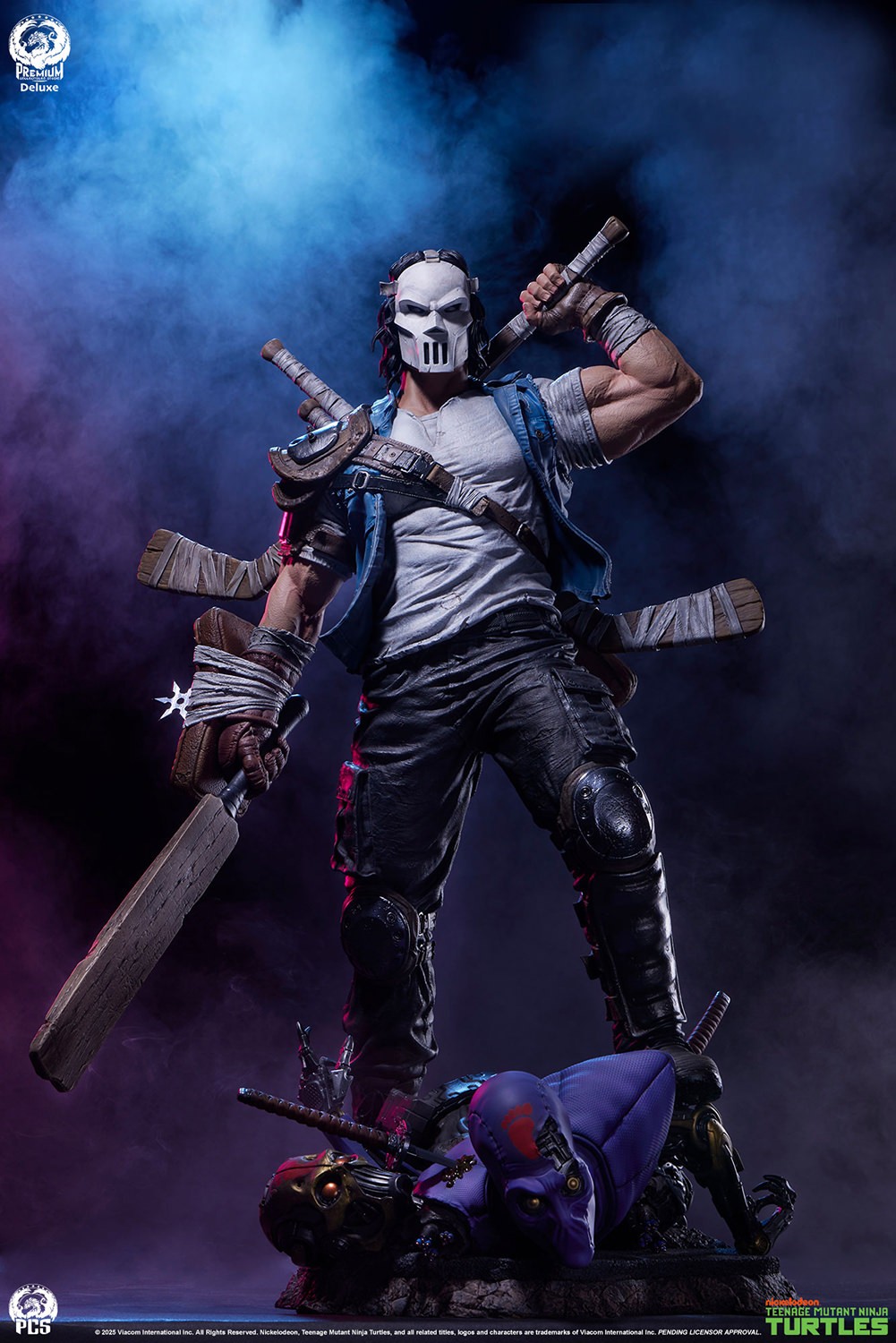 Teenage Mutant Ninja Turtles Casey Jones Deluxe 1:3 Scale Statue  (Prototype Shown) View 18