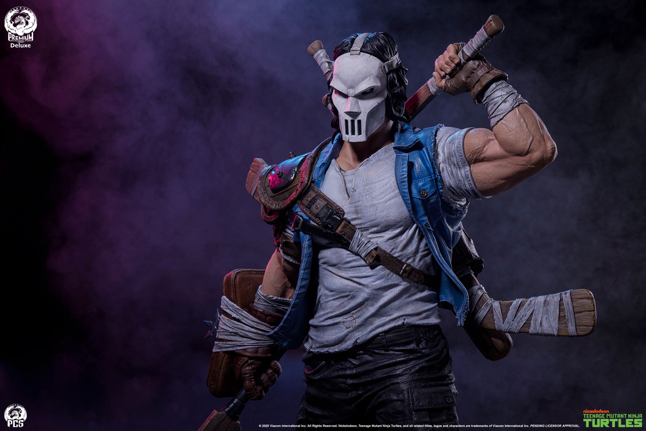 Teenage Mutant Ninja Turtles Casey Jones Deluxe 1:3 Scale Statue  (Prototype Shown) View 19