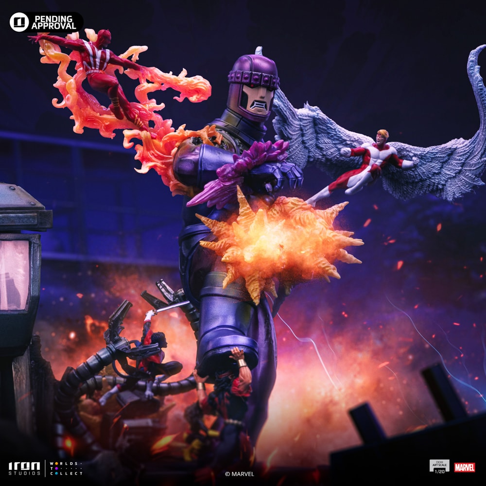 X-Men Danger Room B 1:20 Demi Art Scale Diorama by Iron