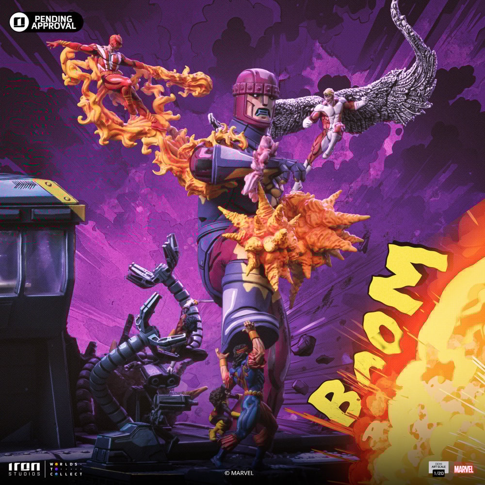 X-Men Danger Room B 1:20 Demi Art Scale Diorama by Iron