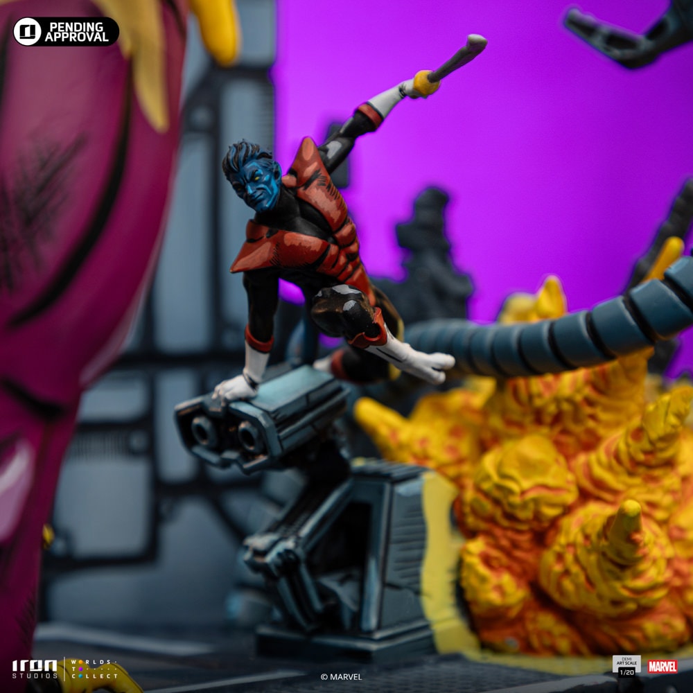 X-Men Danger Room B 1:20 Demi Art Scale Diorama by Iron
