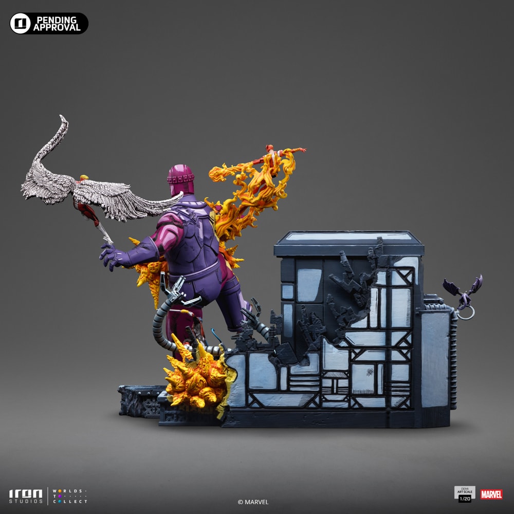 Marvel X-Men Danger Room B (Comics Color Variant) Diorama  (Prototype Shown) View 13