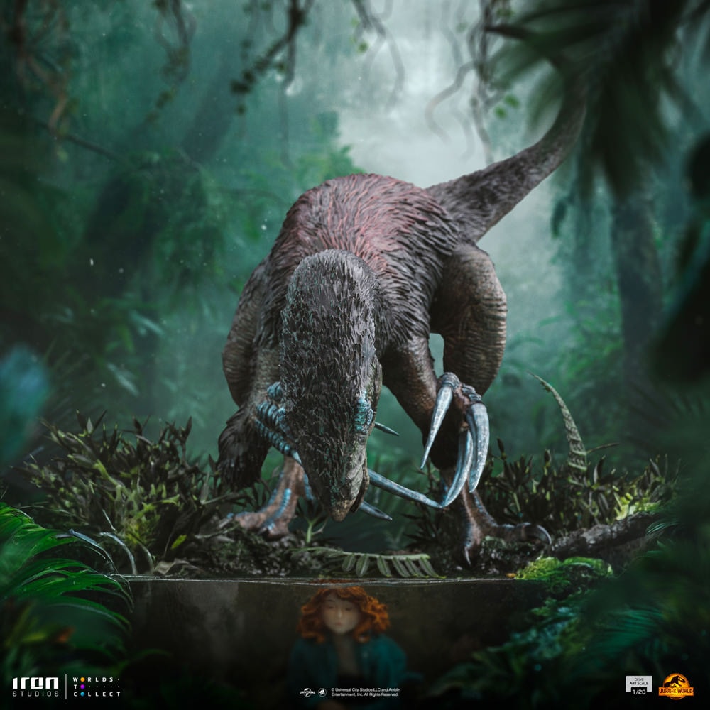 Jurassic Park Therizinosaurus Statues  (Prototype Shown) View 3