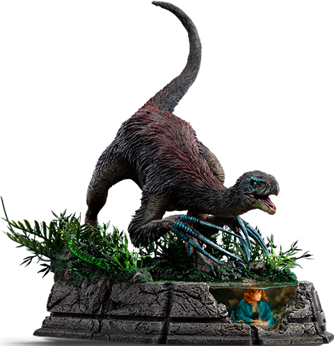 Jurassic Park Therizinosaurus Statues  (Prototype Shown) View 15