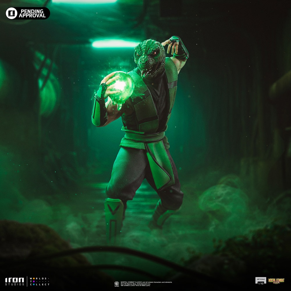 Mortal Kombat Reptile 1:10 Scale Statue  (Prototype Shown) View 3