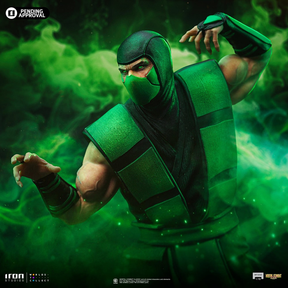 Mortal Kombat Reptile 1:10 Scale Statue  (Prototype Shown) View 1