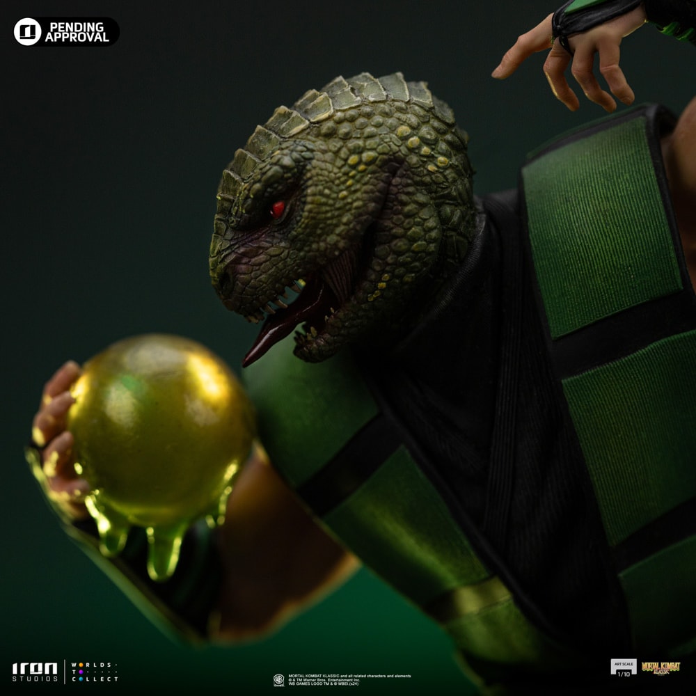 Mortal Kombat Reptile 1:10 Scale Statue  (Prototype Shown) View 4