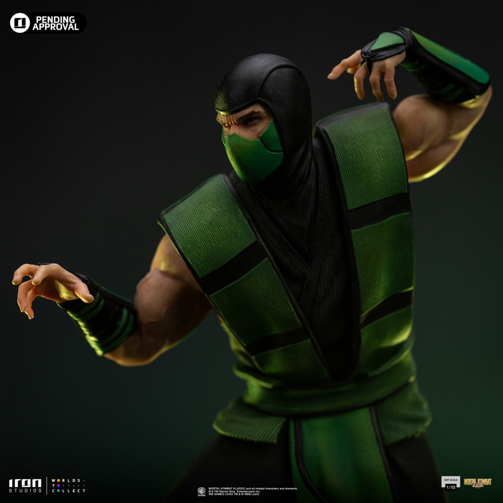 Mortal Kombat Reptile 1:10 Scale Statue  (Prototype Shown) View 6