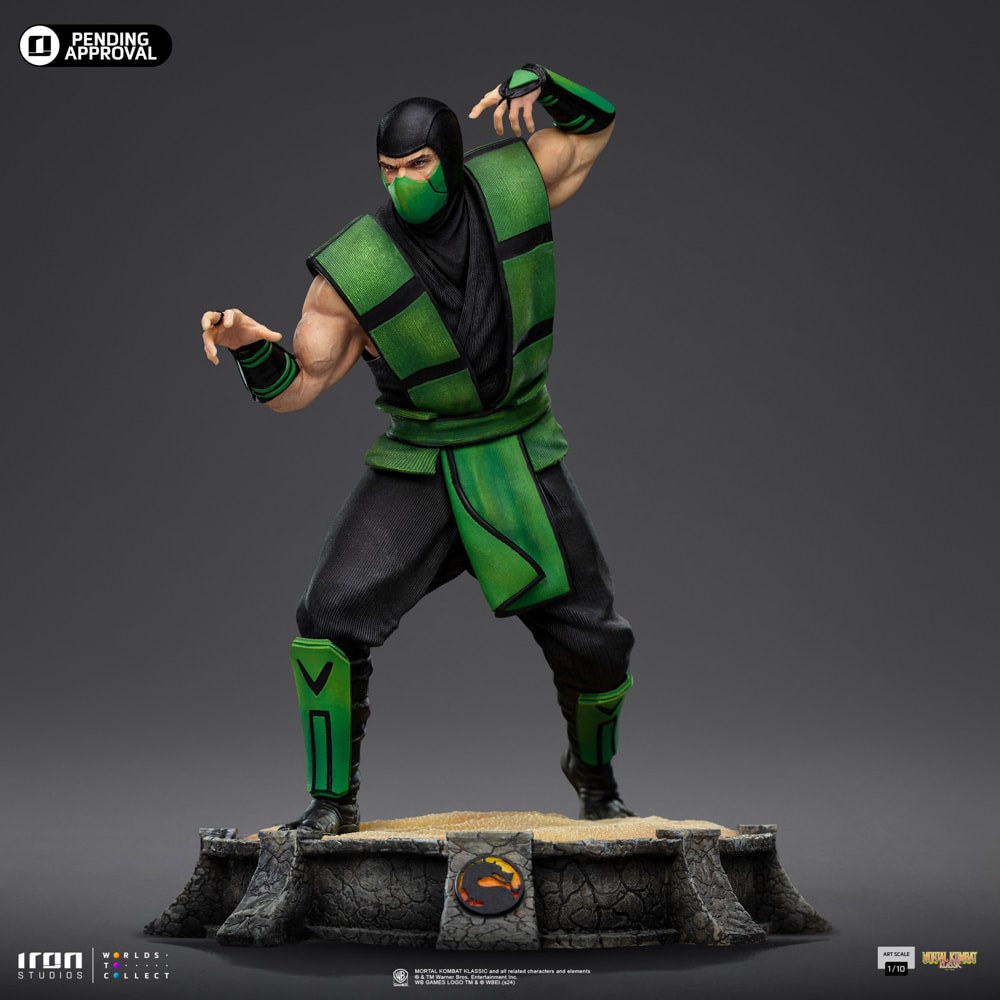 Mortal Kombat Reptile 1:10 Scale Statue  (Prototype Shown) View 10