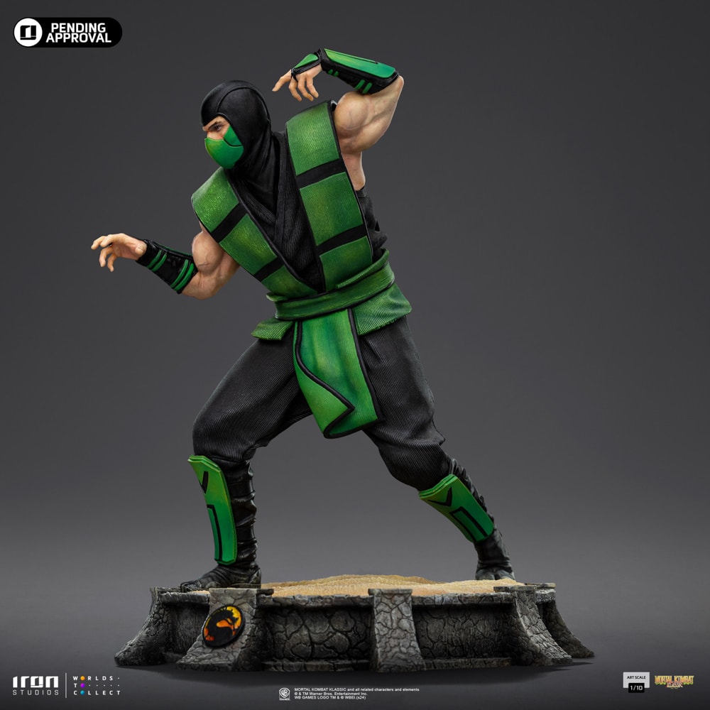 Mortal Kombat Reptile 1:10 Scale Statue  (Prototype Shown) View 12