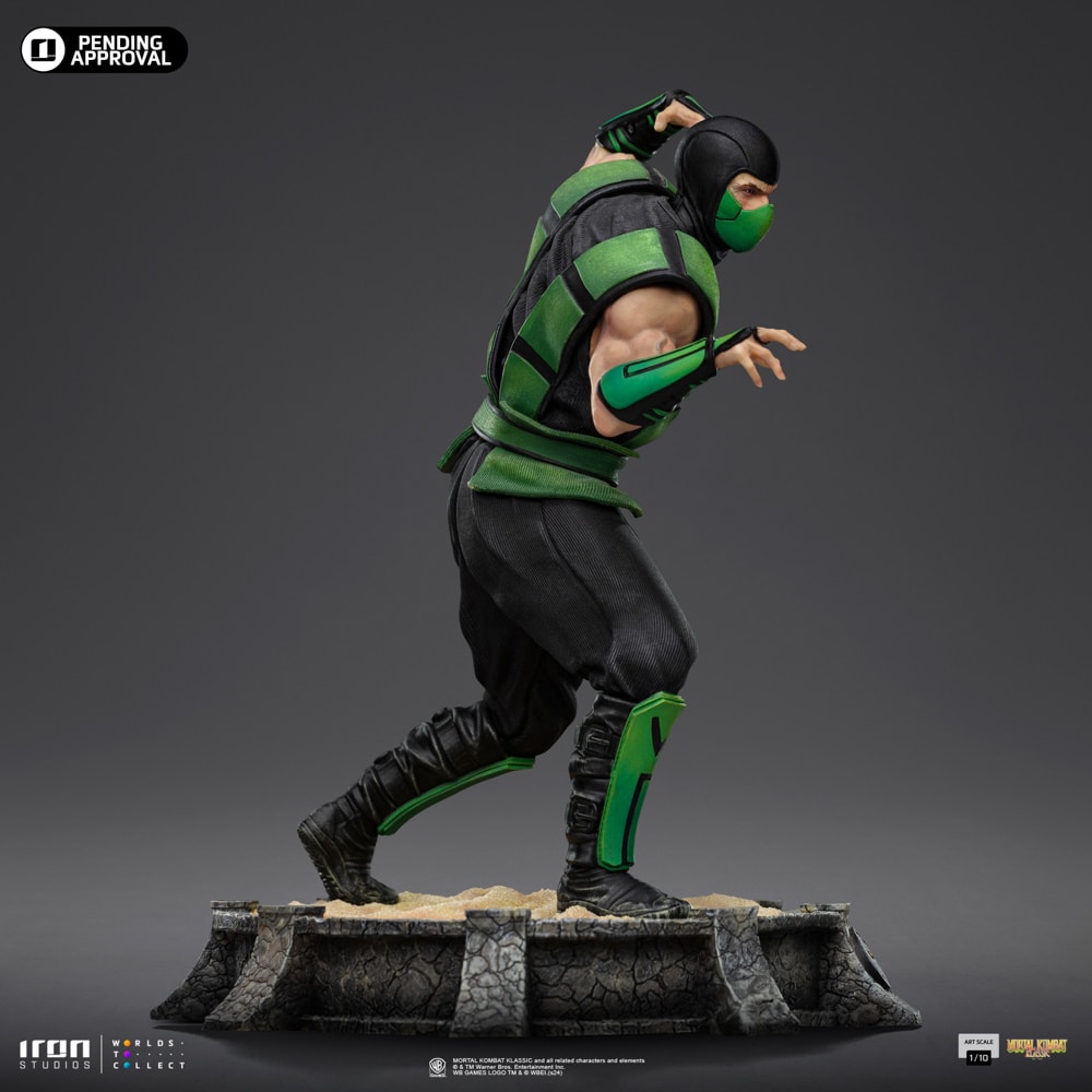 Mortal Kombat Reptile 1:10 Scale Statue  (Prototype Shown) View 13