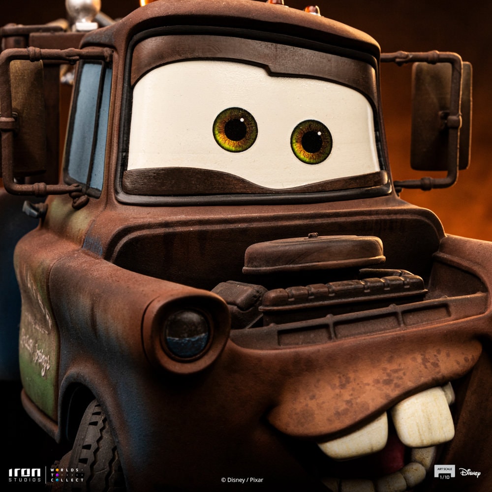 Disney Tow Mater 1:10 Scale Statue  (Prototype Shown) View 4