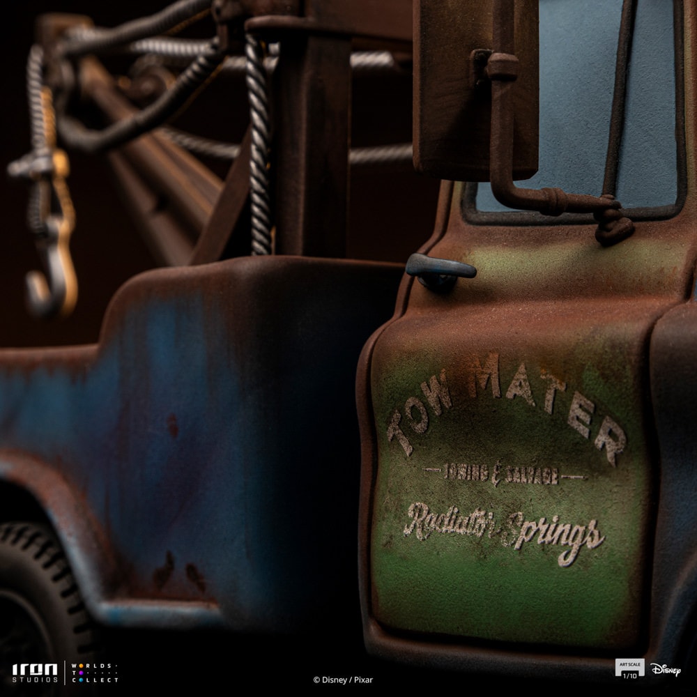 Disney Tow Mater 1:10 Scale Statue  (Prototype Shown) View 7