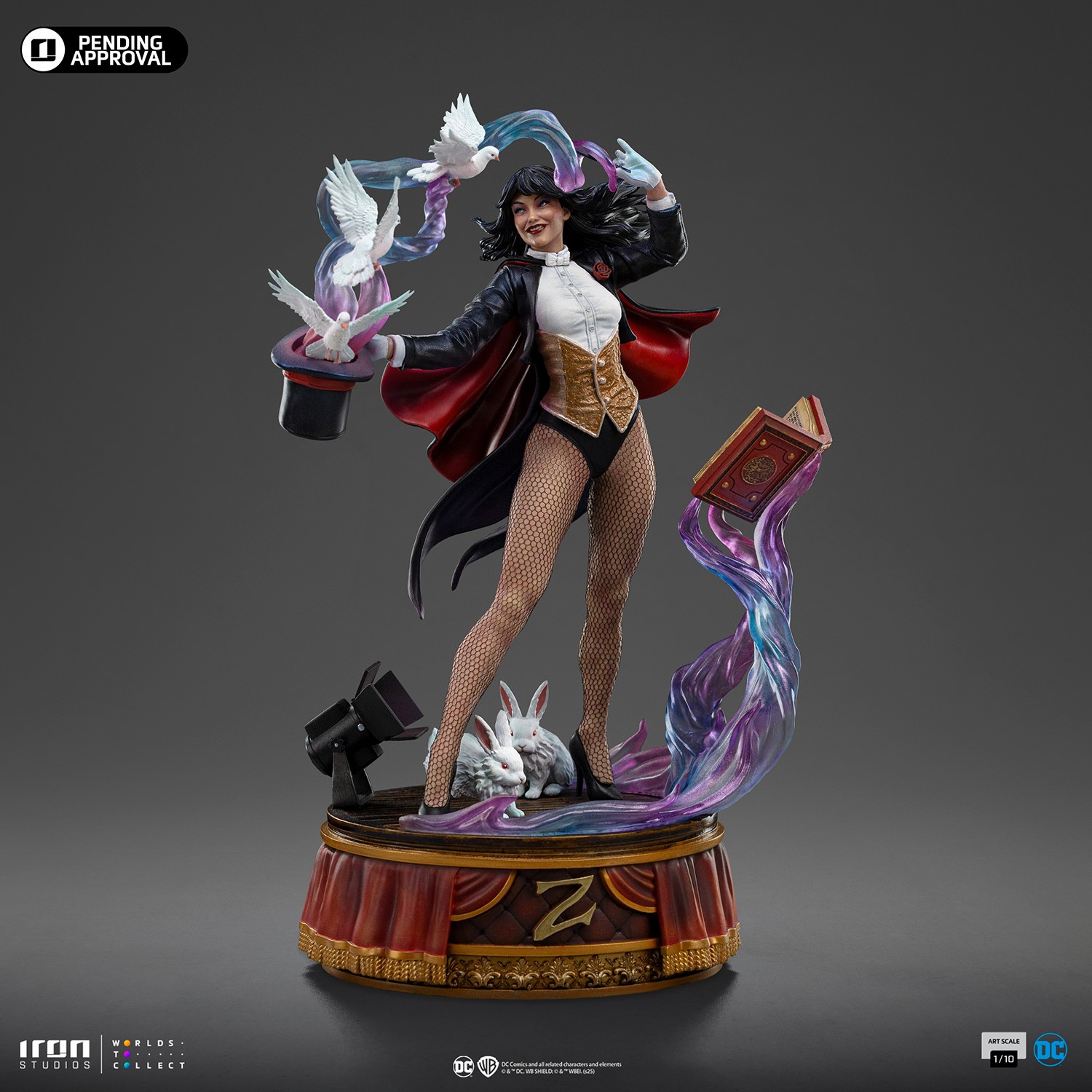 DC Comics Zatanna 1:10 Scale Statue  (Prototype Shown) View 9