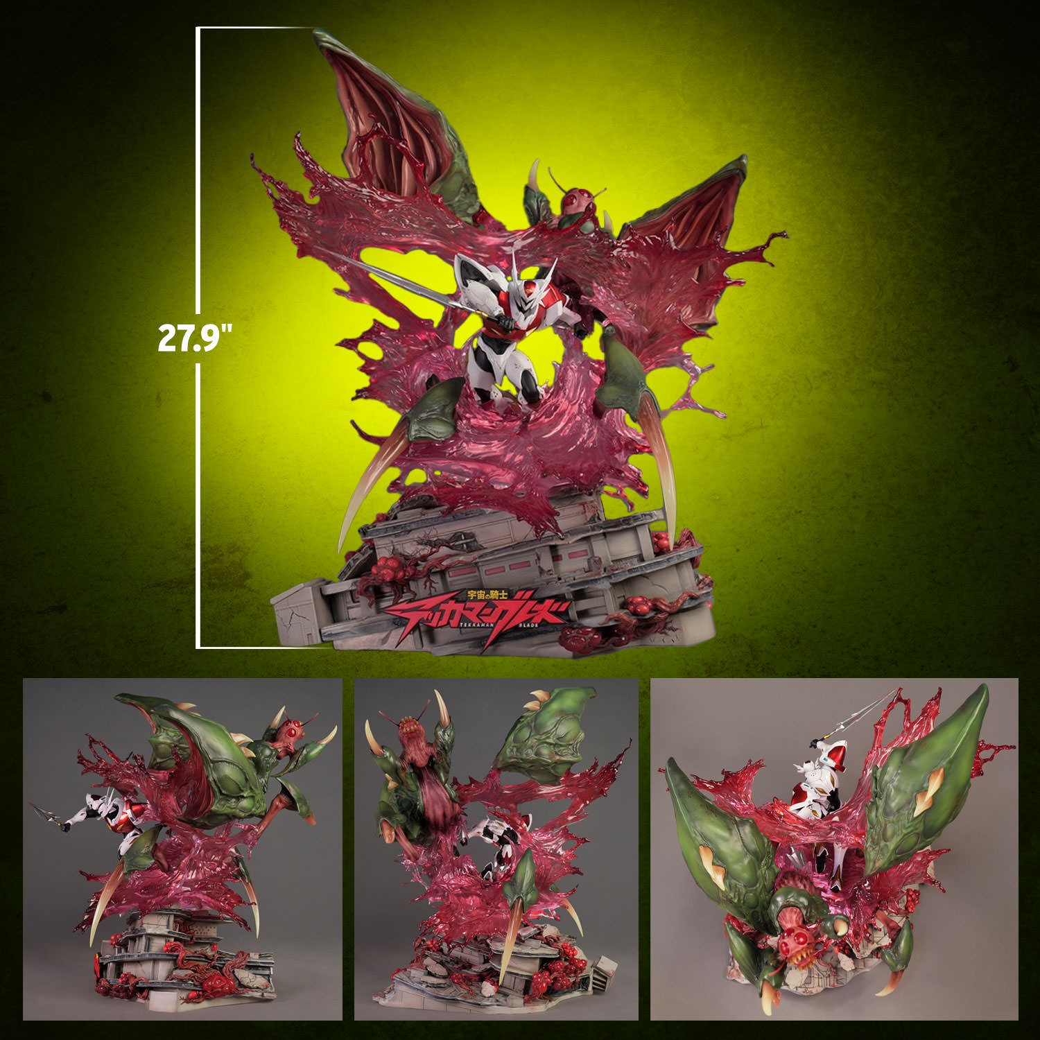 Tekkaman Blade Blade D-Boy Statues  (Prototype Shown) View 2