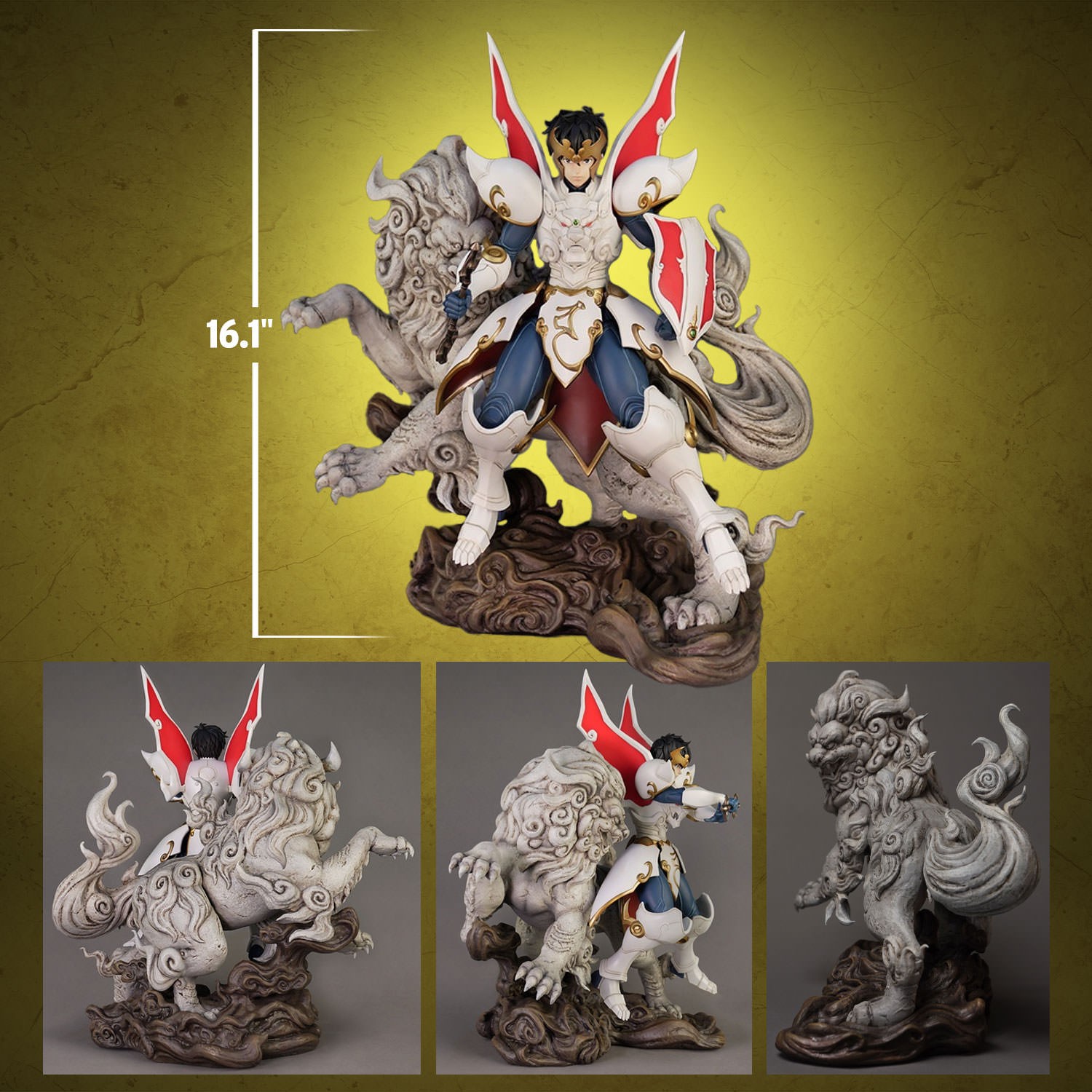 Legend of Heavenly Sphere Shurato Shurato Statues  (Prototype Shown) View 2