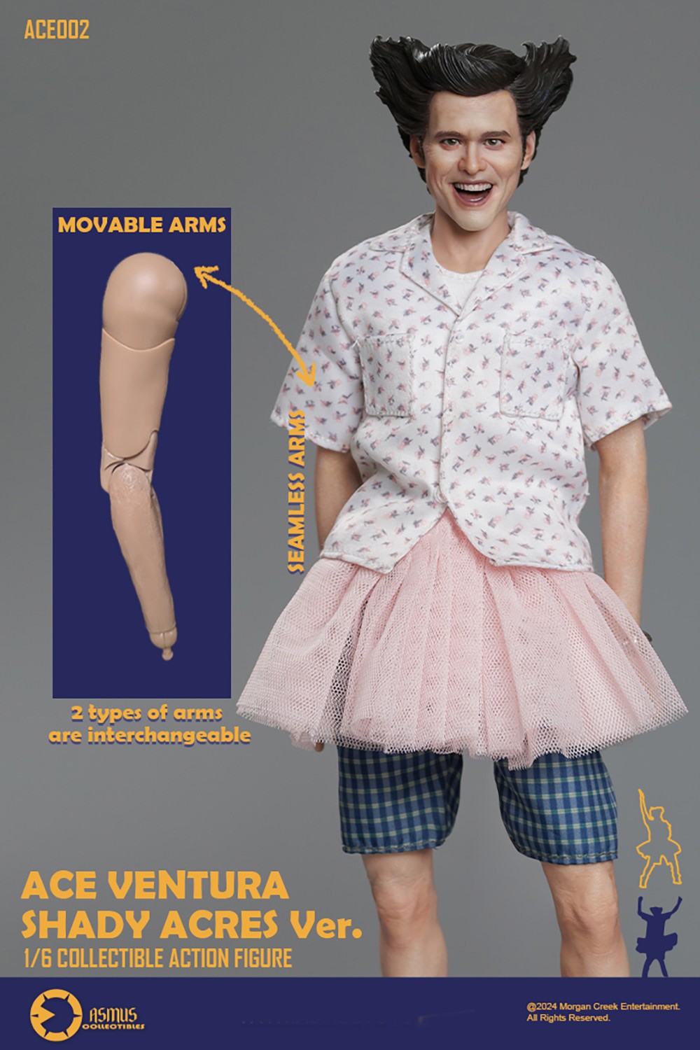 Ace Ventura: Pet Detective Ace Ventura (Shady Acres Version) Sixth Scale Figure  (Prototype Shown) View 7