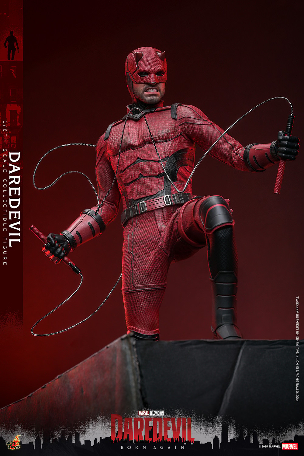 MARVEL HotToys Daredevi フィギュア ホットトイズ Daredevil Sixth Scale Figure by Hot Toys | Sideshow Collectibles