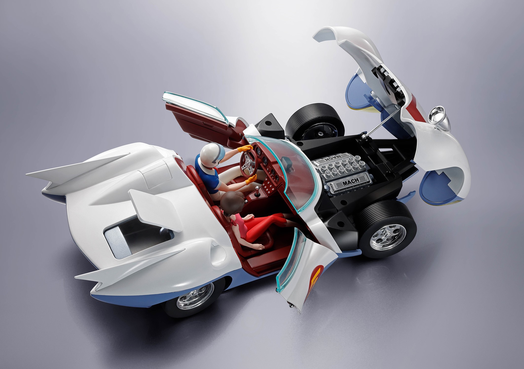 Speed Racer Mach 5 ダイキャスト Amazon | Jada 1/24 scale SPEAD RACER MACH 5 スピードレーサー