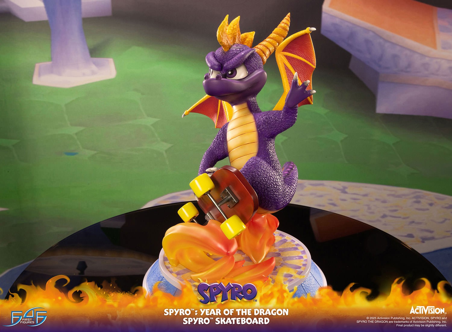 Spyro Spyro™ Skateboard Statues  (Prototype Shown) View 14