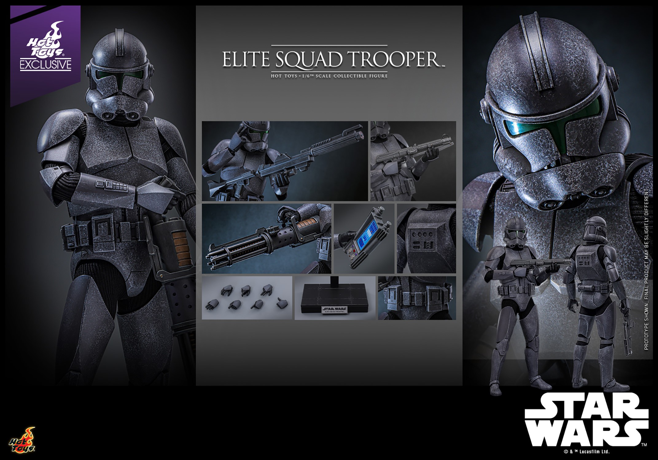Star Wars Elite Squad Trooper™ Sixth Scale Figure  (Prototype Shown) View 15