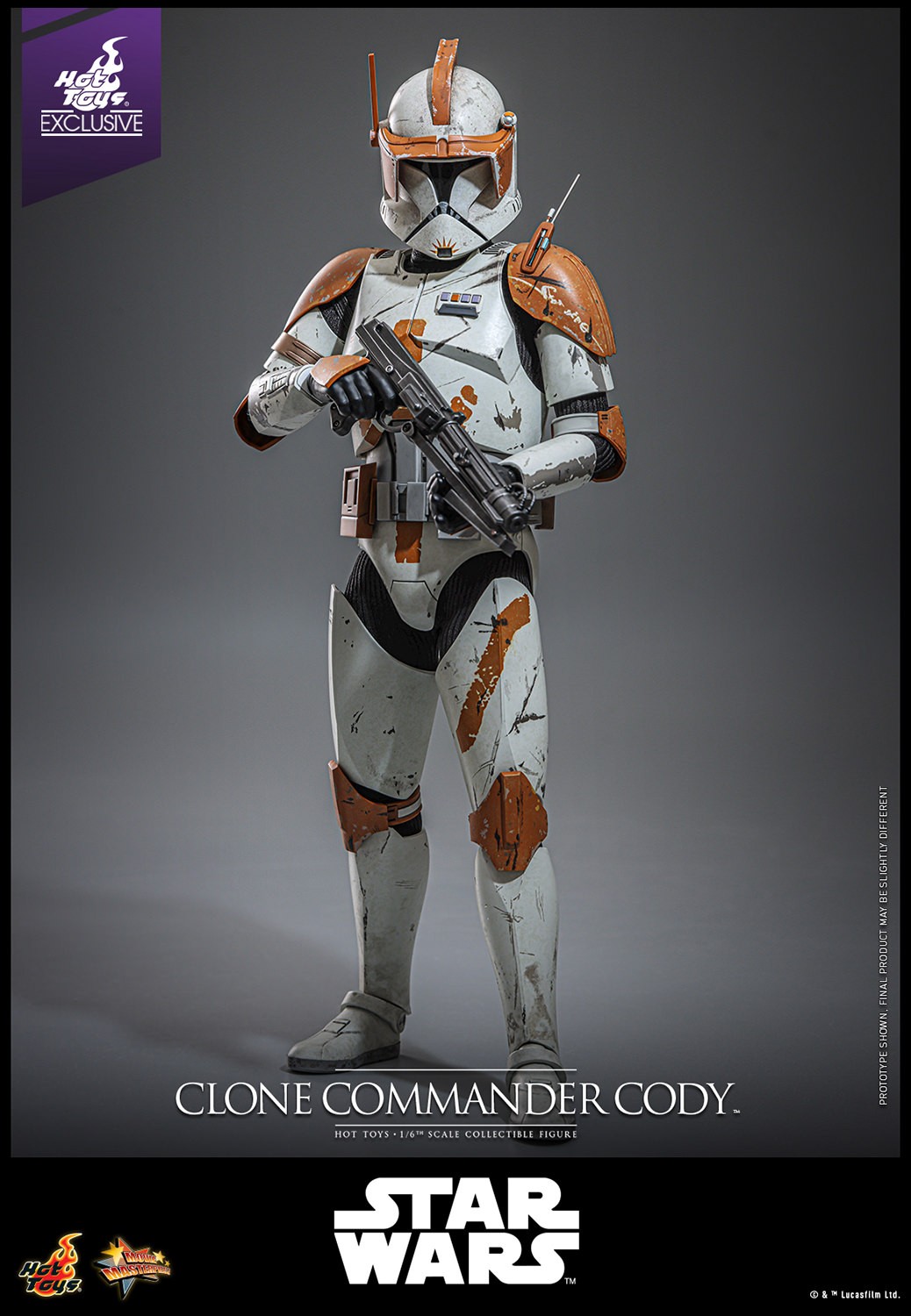 Star Wars Clone Commander Cody™ Sixth Scale Figure  (Prototype Shown) View 8