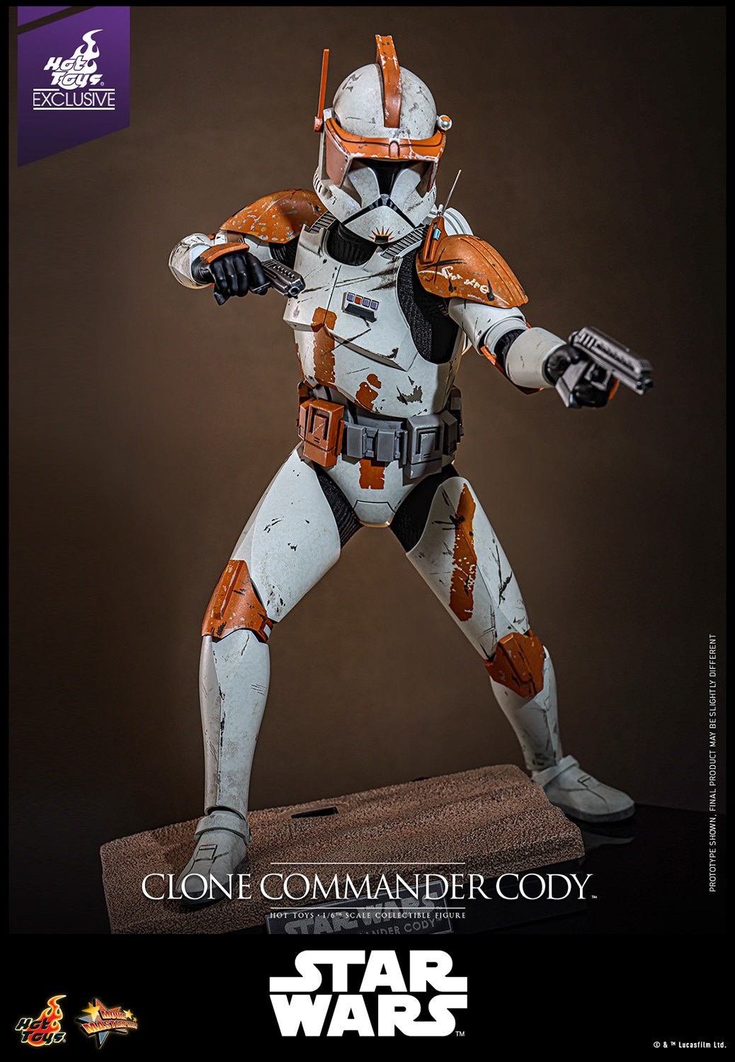 Star Wars Clone Commander Cody™ Sixth Scale Figure  (Prototype Shown) View 10