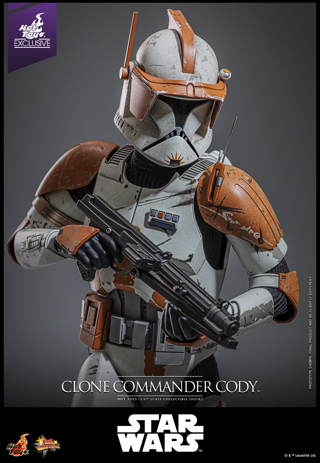 Star Wars Clone Commander Cody™ Sixth Scale Figure  (Prototype Shown) View 12