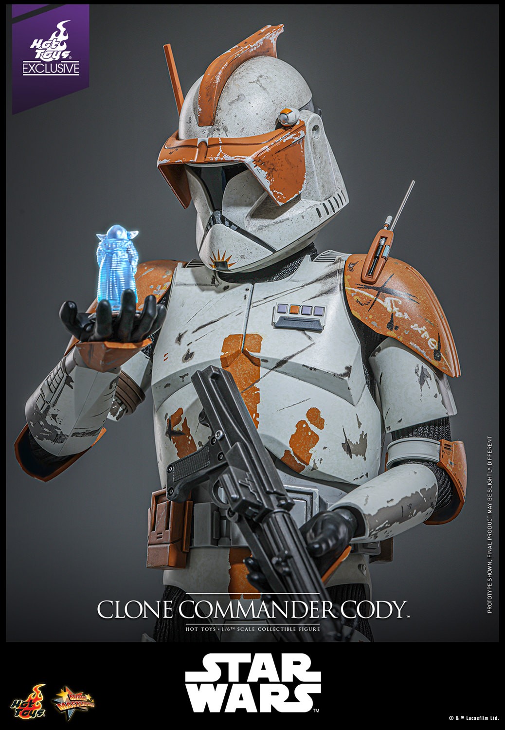 Star Wars Clone Commander Cody™ Sixth Scale Figure  (Prototype Shown) View 15