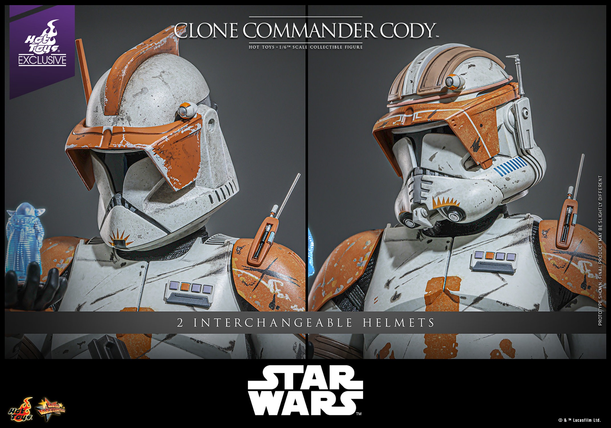 Star Wars Clone Commander Cody™ Sixth Scale Figure  (Prototype Shown) View 19