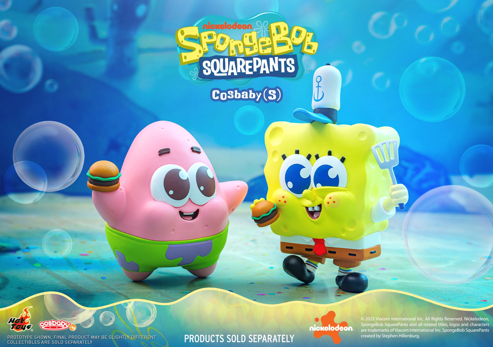 SpongeBob SquarePants Patrick Star Cosbaby Collectible Figure  (Prototype Shown) View 5